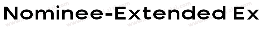 Nominee-Extended Extended字体转换